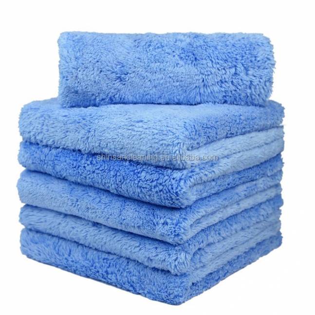 Super Soft 80 Polyester 20 Polyamide Microfiber Towel/1200gsm Microfiber Towel/16x16 Microfiber Towels