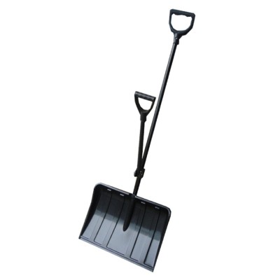 2017 fashionable metal snow shovel with two handles/snow shovel with two handles/long snow shovel with two handles